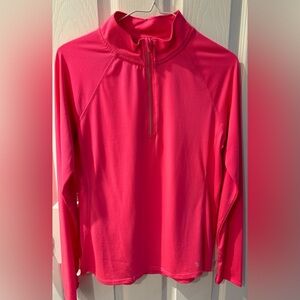 Danskin Active Long Sleeve Shirt Hot Pink Medium